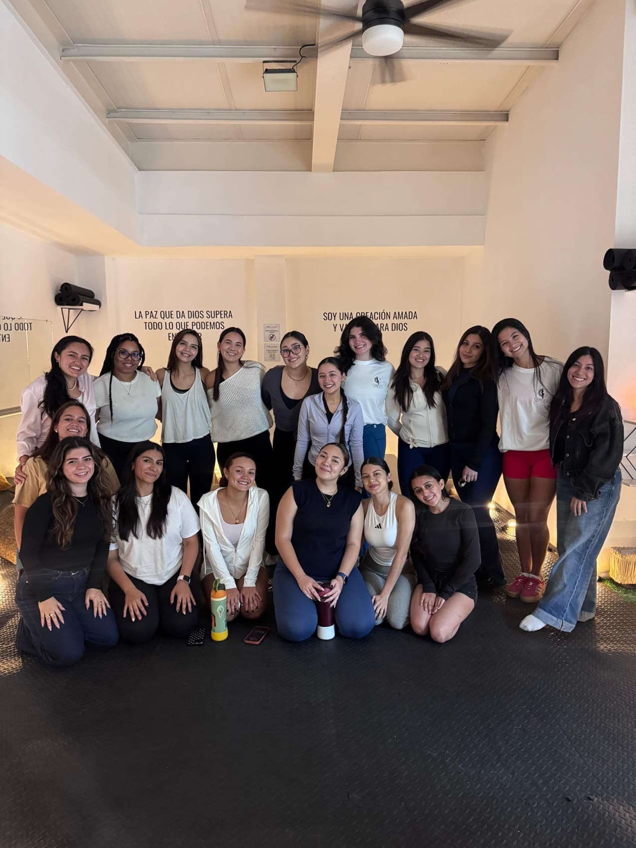 Socias de Faith in Motion en un encuentro
